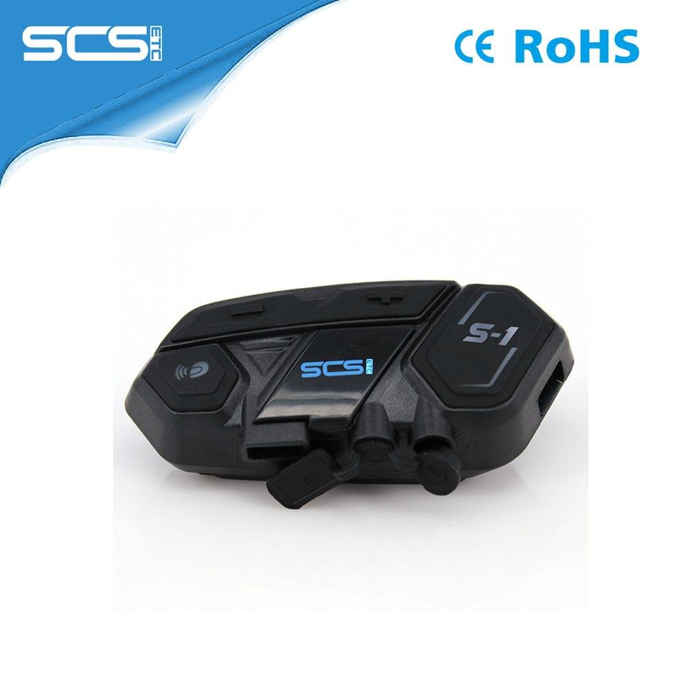 SCS fit for any motor Helmets Bluetooth 4.1 Headset interphone