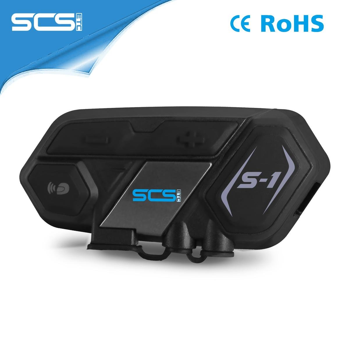 SCS fit for any motor Helmets Bluetooth 4.1 Headset interphone 5