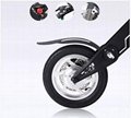 MIini Black Folding Electric Bicycle With CE Certificate,Protable Electric Bike 4