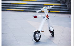 Mini  White Folding Bicycle With CE Certificate,Protable Electric Bike