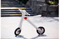 Mini  White Folding Bicycle With CE Certificate,Protable Electric Bike 2