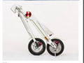 Mini  White Folding Bicycle With CE Certificate,Protable Electric Bike 5