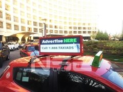 NSE LED Group Taxi Top Advertising Display In USA  Bus LED Display