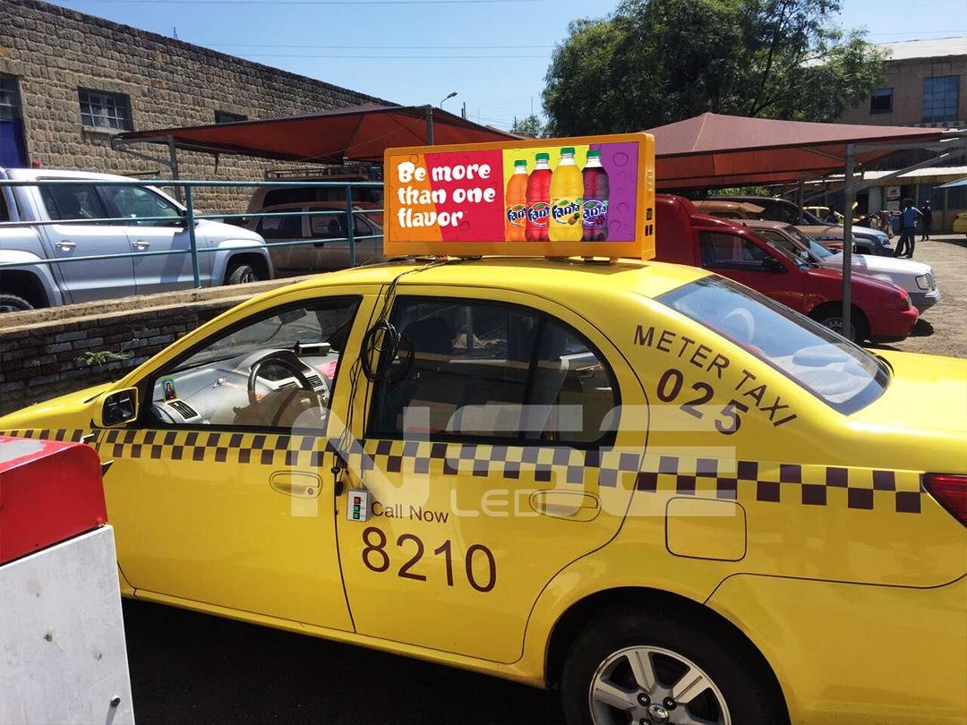 Taxi Roof LED Sign In Australia 