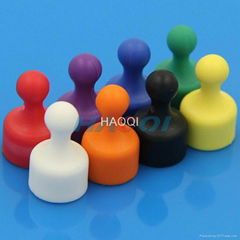 plastic shell Neodymium Magnetic Push Pin