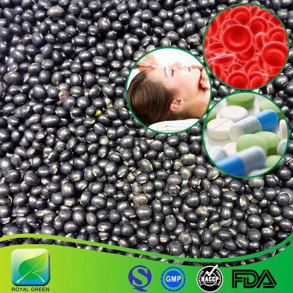 Organic Proanthocyanidins 5%-50% Black Bean Peel Extract Powder 5