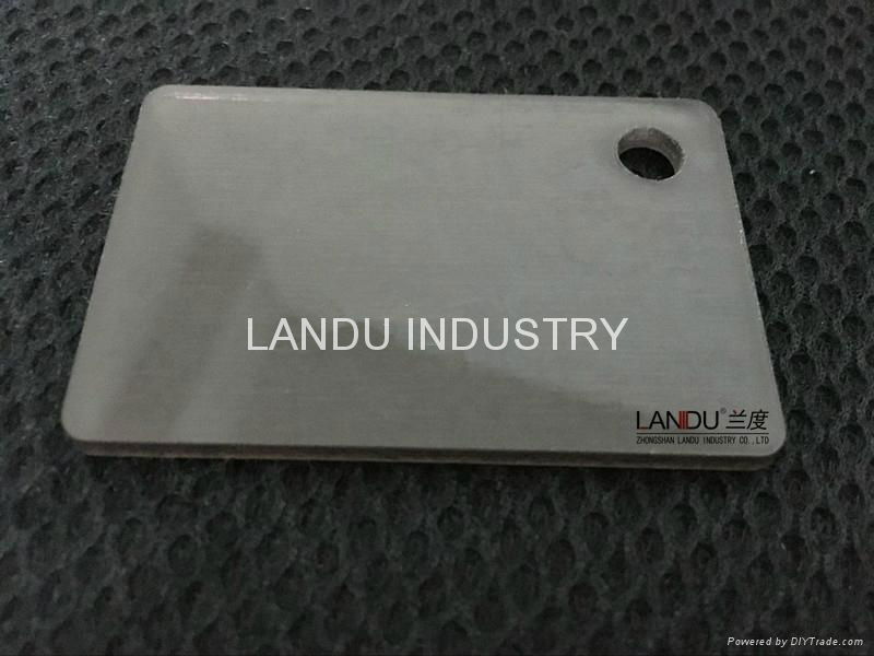 LANDU Transparent grey color acrylic sheets landu color number 834 2