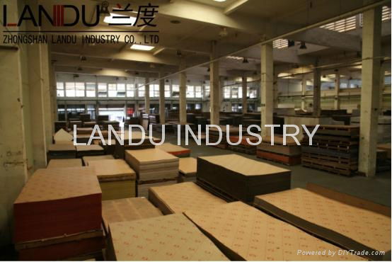 LANDU Transparent grey color acrylic sheets landu color number 834 4