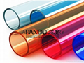 LANDU High quality colorful different size acrylic round tubes acrylic round pip