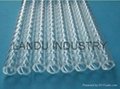 LANDU high quality acrylic spraid twisted thread tubes 2