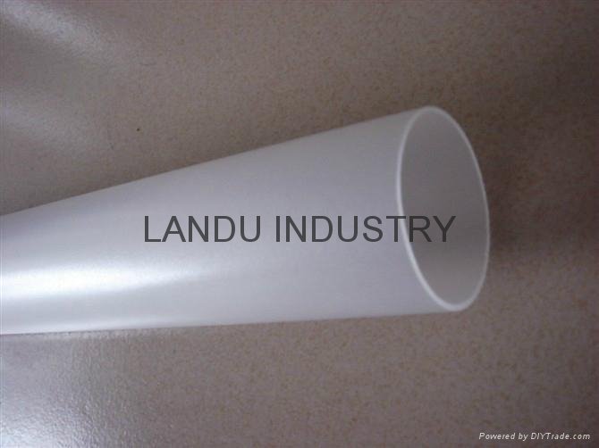 LANDU high quality frosted acrylic tubes 2