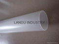 LANDU high quality frosted acrylic tubes 2