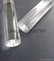 High quality different size transparent acrylic round rods acrylic round bars 3