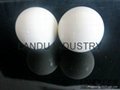 High quality solid opal white color acrylic round balls