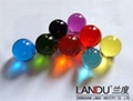 High quality transparent different size acrylic round balls 1