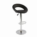 PU Leather Seat Iron Bar Stool 1