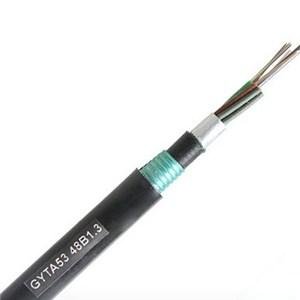 GYTA53 Outdoor Direct Buried Steel Tape Armoured Double Sheath Fiber Optic Cable