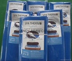 3~5MM XPE foam cover for spa pools-retain heat