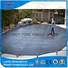 Winter swimming pool safety cover-PP MESH