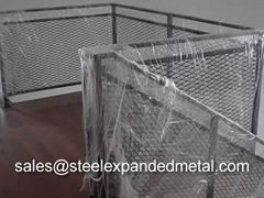 Expanded Metal Security Fencing