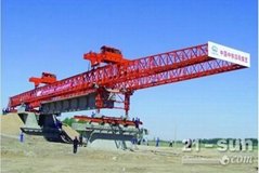 Railway bridge erecting crane 200t with 20 years experience made in Chinese cran