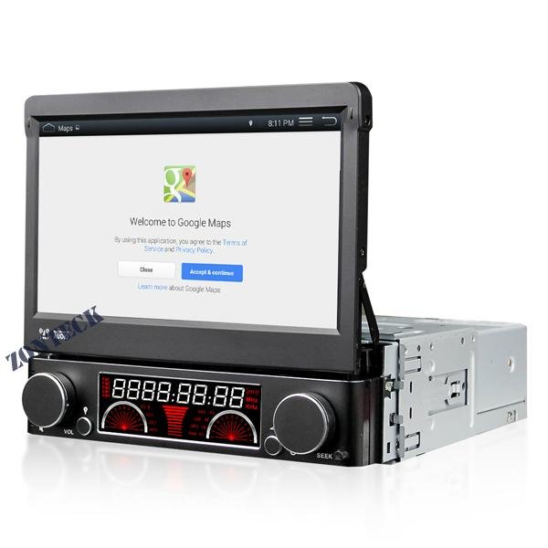 ZK-7791A 1Din Android 4-Core HD Car Radio DAB 3G 3