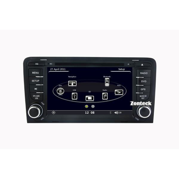 Zonteck ZK-7783A Audi A3 Car Stereo Audi UI Display DVD Player 