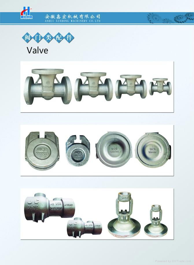 Investment Casting Valve Yokes Lost wax OEM 3