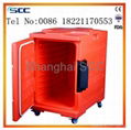 86L Roto mold Insulated Food Pan Carrier heat meal cabinet hot food box 4