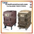 86L Roto mold Insulated Food Pan Carrier heat meal cabinet hot food box 3