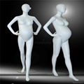 Fiberglass Skin Color Pregnant Mannequins Display Dummy 5