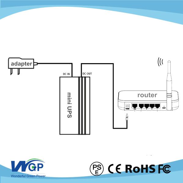 ups battery home ups 9v for router wifi modem power supply 5