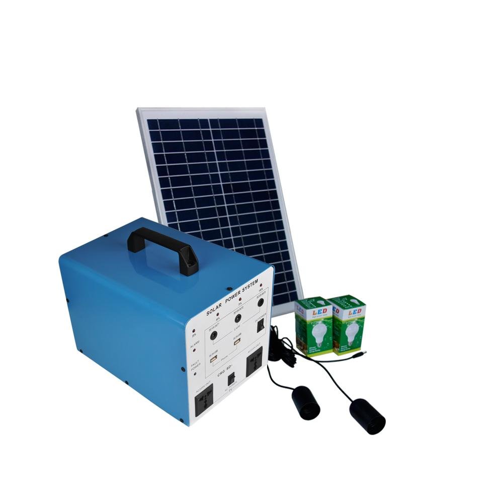 250W complete solar home lamp system 5