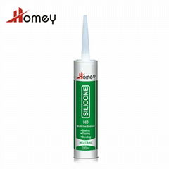 neutra curing one part mildew resistance sealing glass silicone adhesive sealant