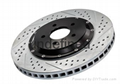 Spare parts car brake disc refitted brake rotor china yantai brake system suppil 2