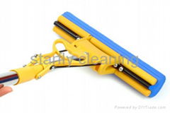 magic sponge mop with extendable handle