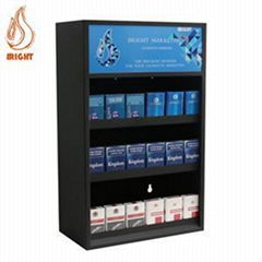 Metal Cigarette Display With Pusher