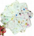 Baby Bib Cotton Pinafore 3 Layer Cotton Burp Cotton gauze 2