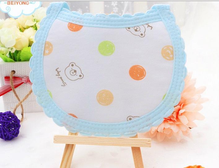 Baby Bib Cotton Pinafore 3 Layer Cotton Burp Cloth Carter's 2