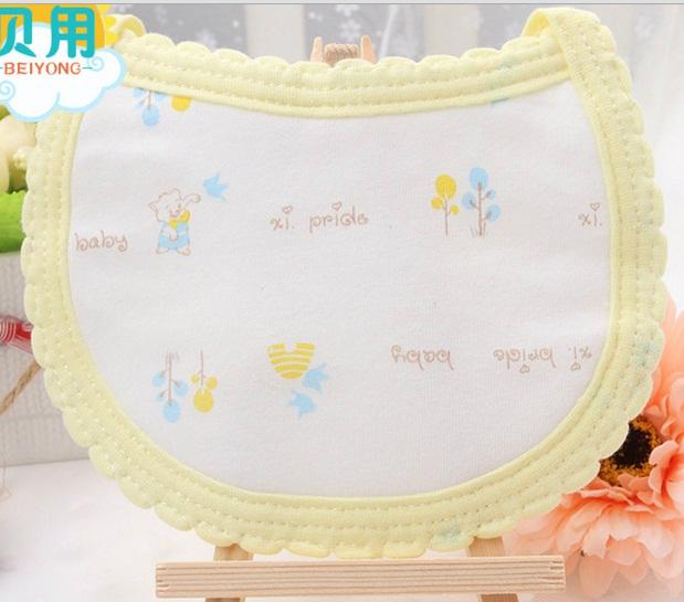 Baby Bib Cotton Pinafore 3 Layer Cotton Burp Cloth Carter's 5