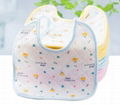 baby bib cotton pinafore 3 layer cotton carter's Burp cloth 1