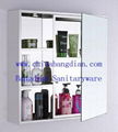 Hot sales multi-function stainless steel mirror cabinet 6018