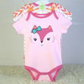 baby bodysuits 3 piece set 100% cotton