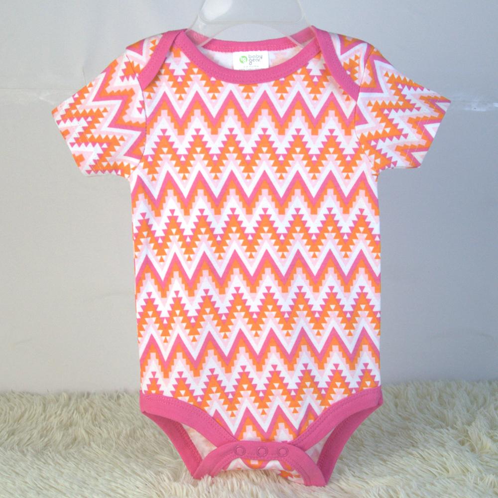 baby bodysuits 3 piece set 100% cotton 5