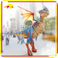 Easy Control Rubber Realistic Walking Dinosaur Costume  