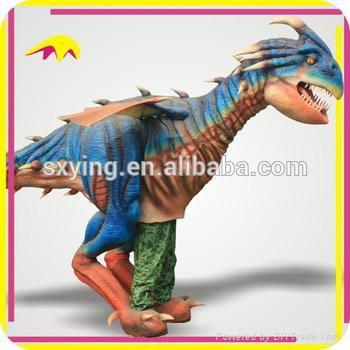 Easy Control Rubber Realistic Walking Dinosaur Costume   5