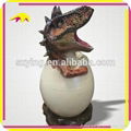 Newest Design Funny Fiberglass Dinosaur Egg Trash 5