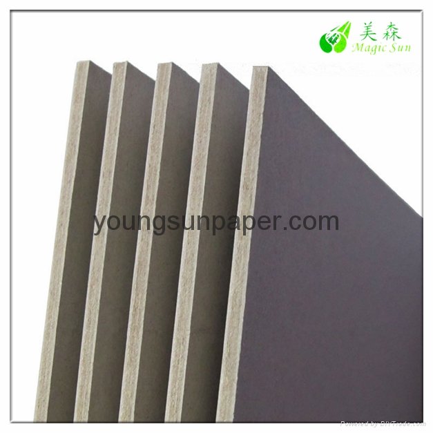 High thickness gray laminated chipboard paper 4