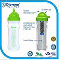 Diercon pocket water filter bottle with activated carbon filter water bottle  1