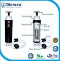 Diercon camping water filter pump operation portable water filter
